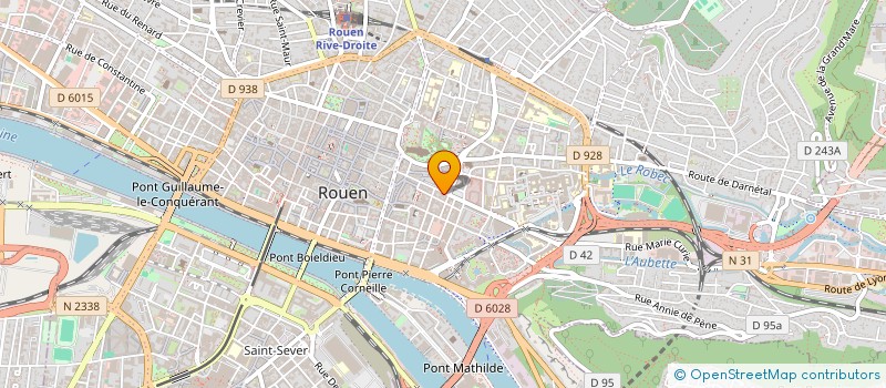 localisation de l'entreprise LE LOTUS à ROUEN