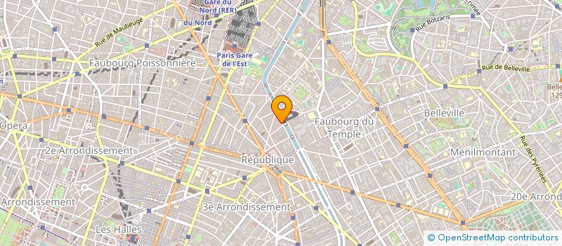 localisation de l'entreprise LE LOTUS  PARIS