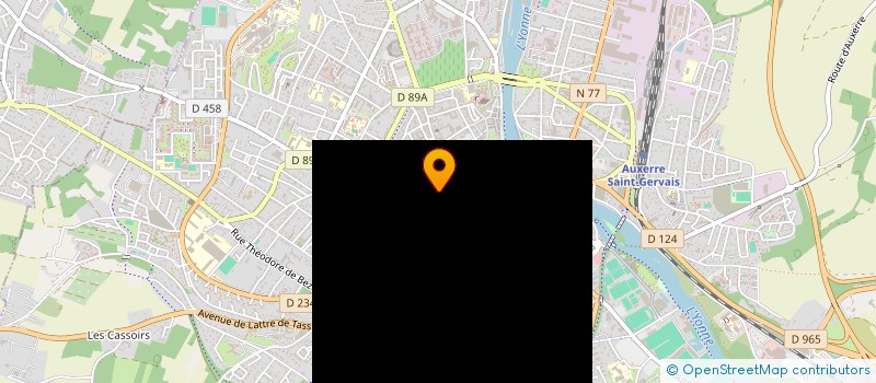 localisation de l'entreprise LE LOTUS à AUXERRE