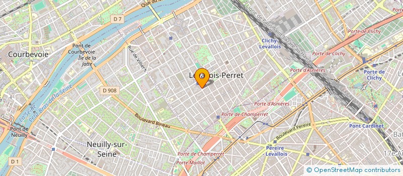 localisation de l'entreprise LE LOTUS BLEU 92 à LEVALLOIS-PERRET