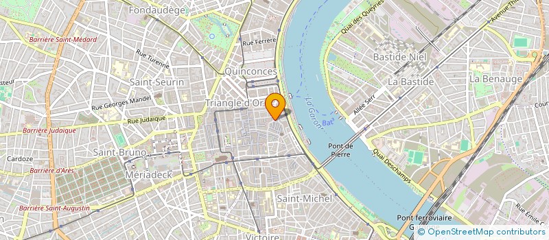 localisation de l'entreprise LE LOTUS BLEU SARL  BORDEAUX