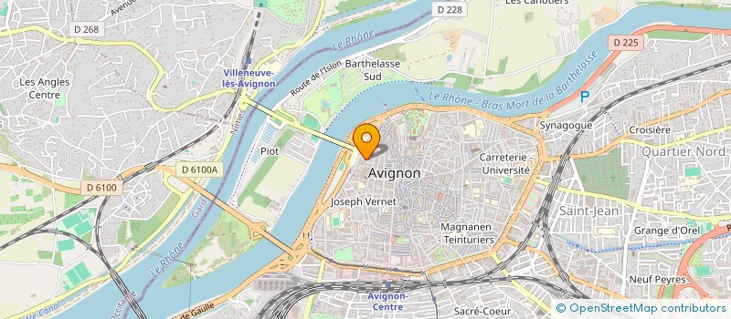 localisation de l'entreprise LE LOTUS CAFE  AVIGNON