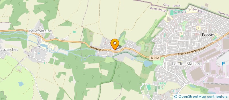 localisation de l'entreprise LE LOTUS DE SAIGON  SURVILLIERS