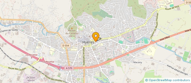 localisation de l'entreprise LE LOULADE à HYERES