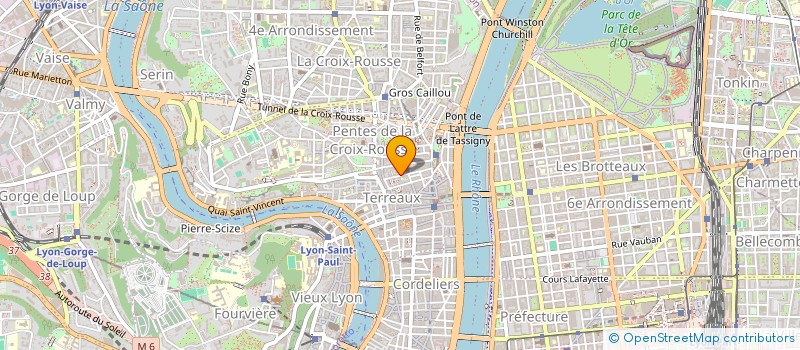 localisation de l'entreprise LE LOUP à LYON