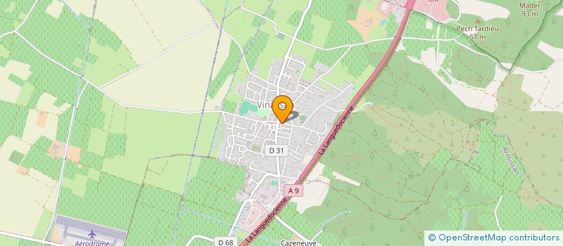 localisation de l'entreprise LE LOUP DANS LA BERGERIE à VINASSAN