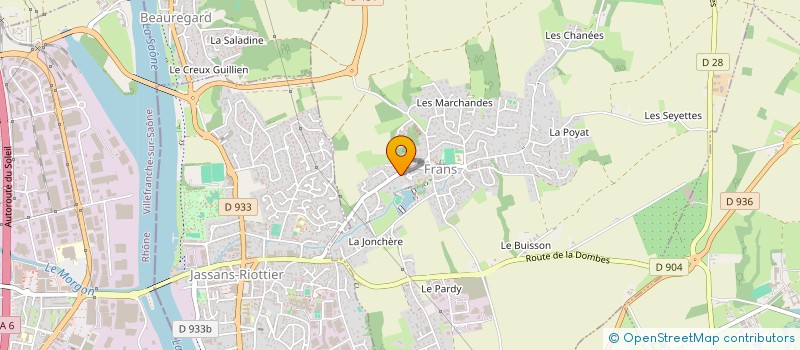 localisation de l'entreprise LE LOUP DE MONSOU à FRANS