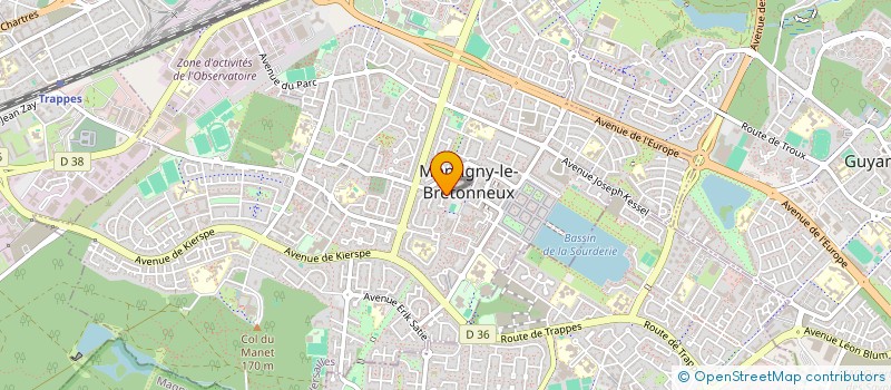 localisation de l'entreprise LE LOUP, LA GRENOUILLE ET LA POULETTE à MONTIGNY-LE-BRETONNEUX