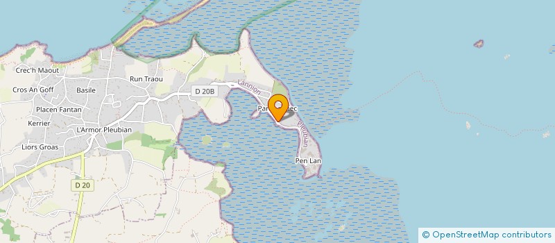 localisation de l'entreprise LE LOUP MARIN  PLEUBIAN