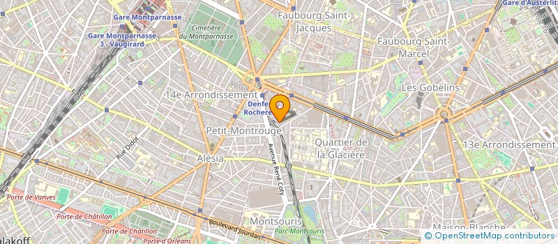 localisation de l'entreprise LE LOUP QUI RIT  PARIS