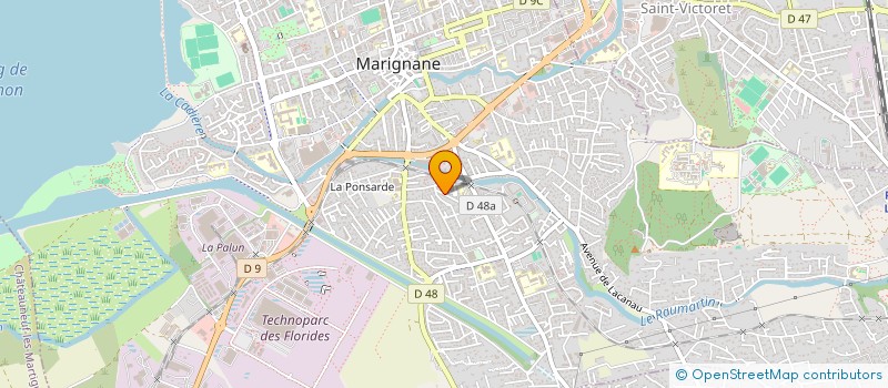 localisation de l'entreprise LE LOURE DANSE à MARIGNANE