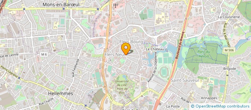 localisation de l'entreprise LE LOUVRE à VILLENEUVE-D'ASCQ