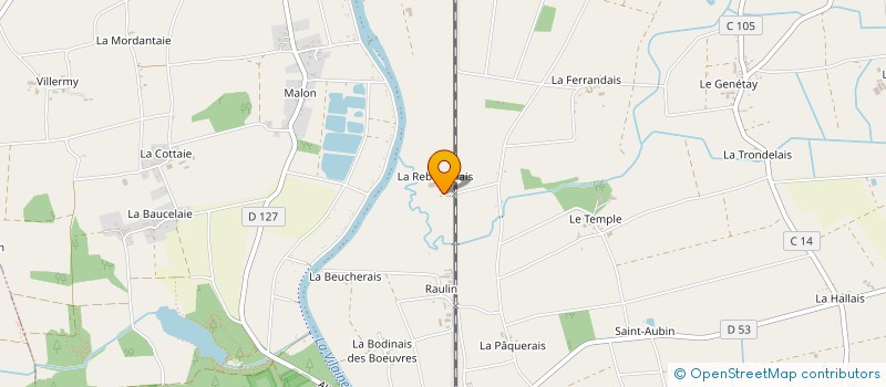 localisation de l'entreprise LE LOUXOR  GUIPRY-MESSAC