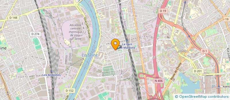 localisation de l'entreprise LE LOVE à ALFORTVILLE