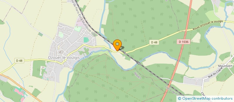 localisation de l'entreprise LE LSPCROSS  OZOUER LE VOULGIS