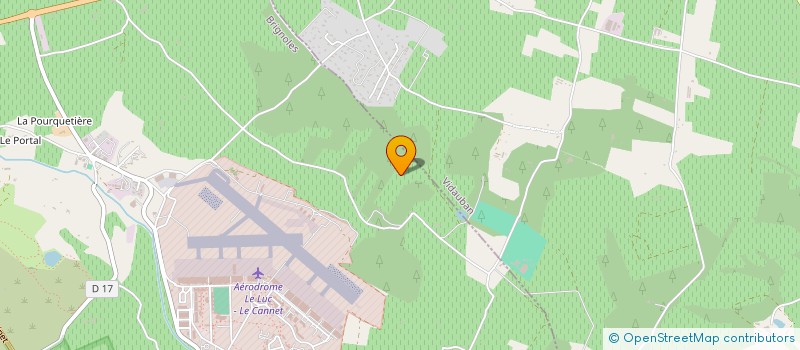 localisation de l'entreprise LE LUC COEUR DU VAR HANDBALL  LE LUC