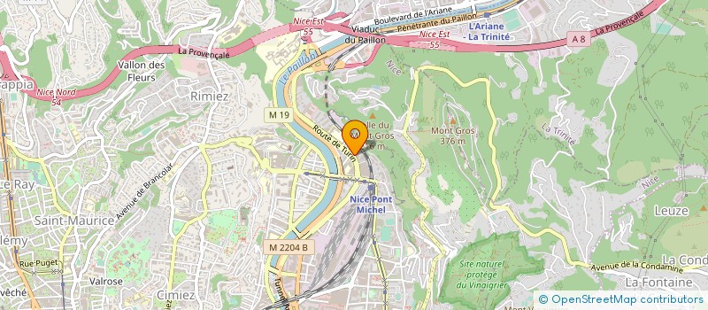 localisation de l'entreprise LE LUC PHONE à NICE