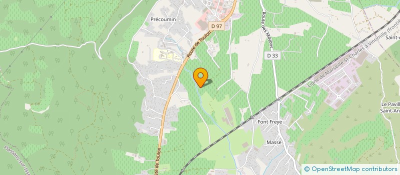 localisation de l'entreprise LE LUC PNEUS SERVICES à LE LUC