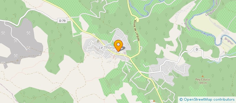 localisation de l'entreprise LE LUC TELECOM à LE THORONET