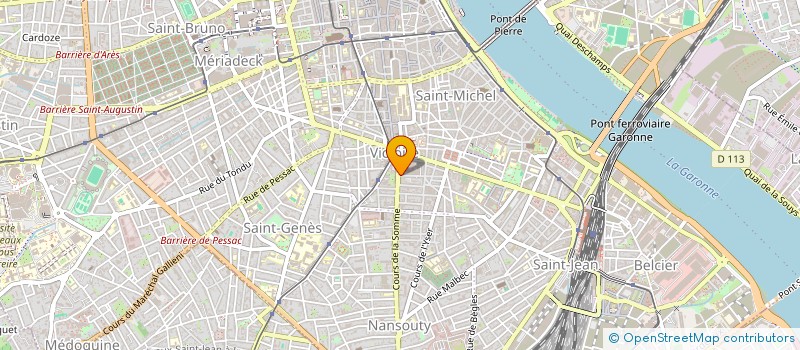 localisation de l'entreprise LE LUNETIER DE BORDEAUX à BORDEAUX