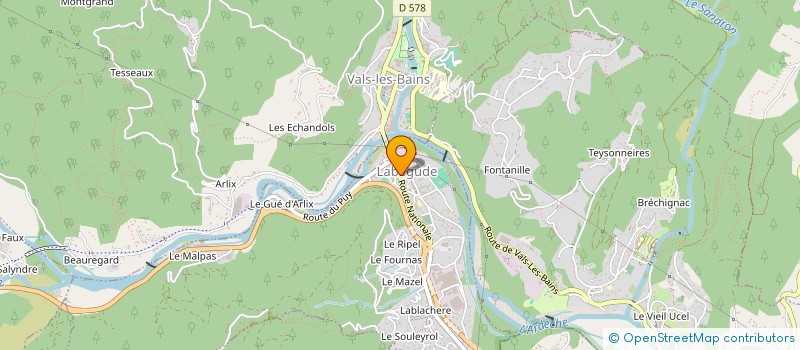 localisation de l'entreprise LE LUOL à LABEGUDE