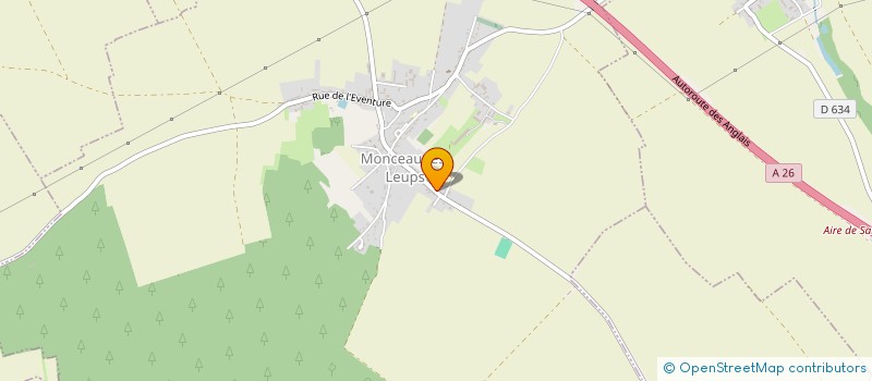 localisation de l'entreprise LE LUPI  MONCEAU-LES-LEUPS