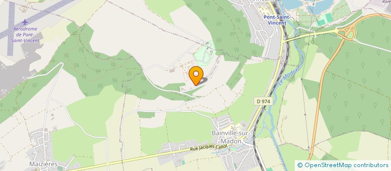 localisation de l'entreprise LE LUPIN - ATELIER DE CERAMIQUE  BAINVILLE-SUR-MADON