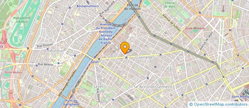 localisation de l'entreprise LE LUTETIA 15  PARIS