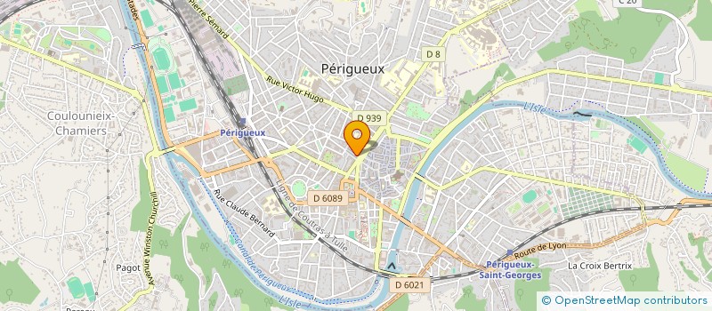 localisation de l'entreprise LE LUTETIA  PERIGUEUX