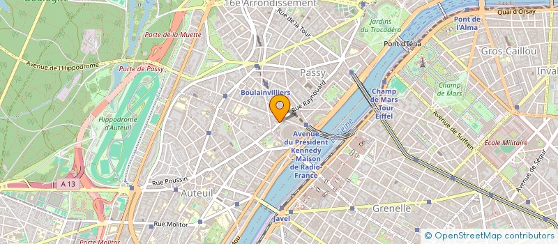 localisation de l'entreprise LE LUTH DORE à PARIS