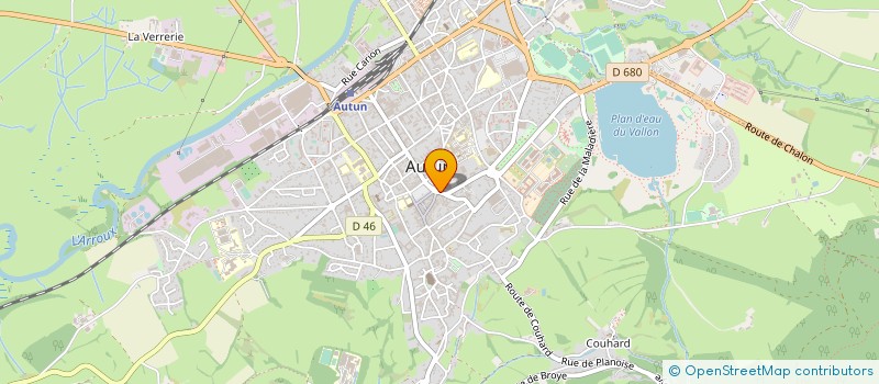 localisation de l'entreprise LE LUTIN BRICOLEUR à AUTUN