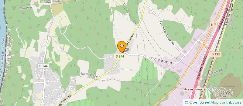 localisation de l'entreprise LE LUTIN GOURMAND  MALATAVERNE