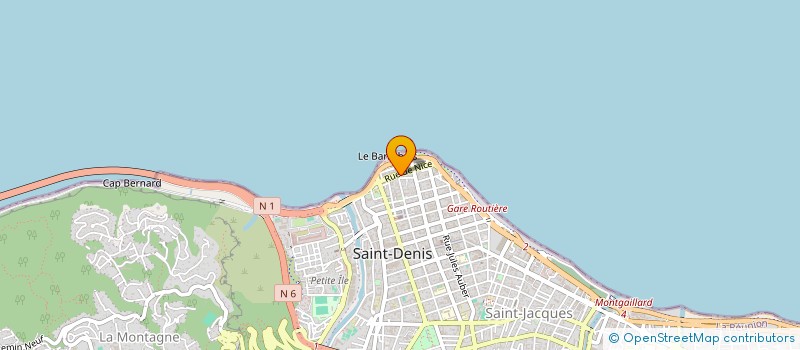 localisation de l'entreprise LE LUX à SAINT-DENIS