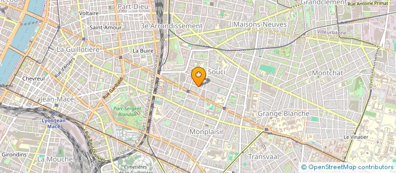 localisation de l'entreprise LE LUXEMBOURG  LYON