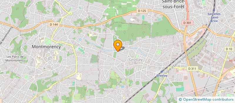 localisation de l'entreprise LE LUXURY-IMMOBILIER  GROSLAY