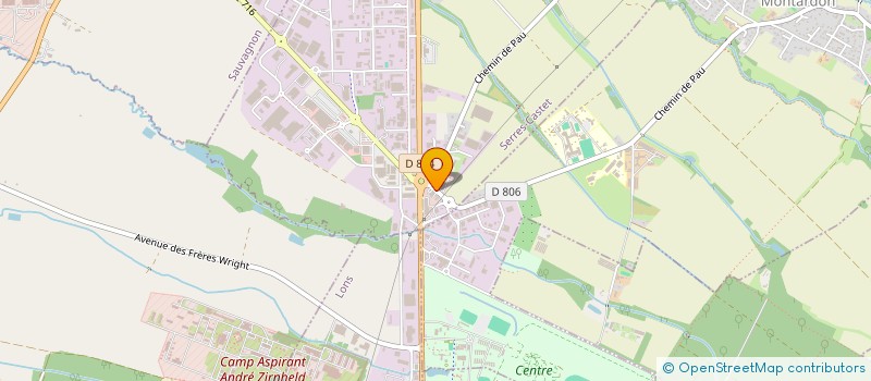 localisation de l'entreprise LE LUY DE BEARN  SERRES-CASTET