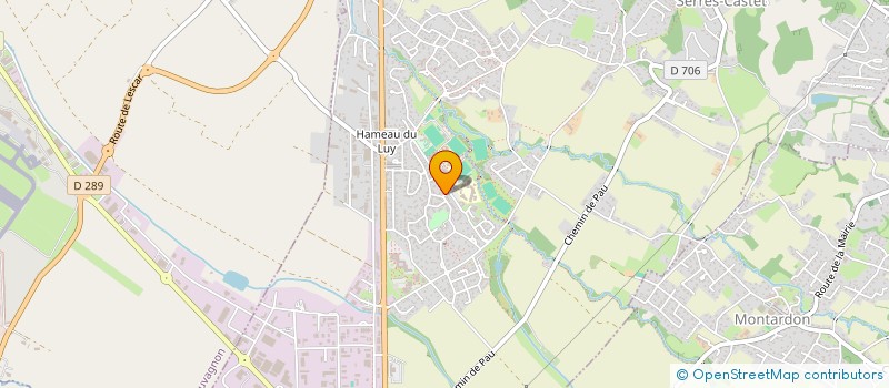 localisation de l'entreprise LE LUY-DE-BEARN DU COLLEGE DE SERRES-CASTET à SERRES-CASTET