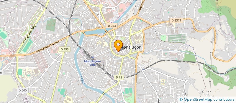 localisation de l'entreprise LE LYNX à MONTLUCON