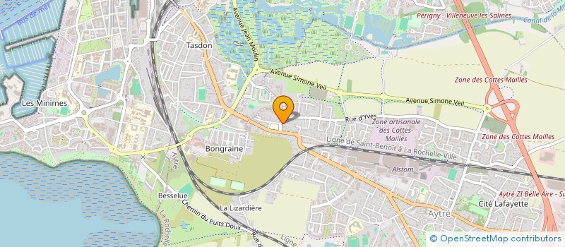 localisation de l'entreprise LE LYNX A 2 TETES  LA ROCHELLE