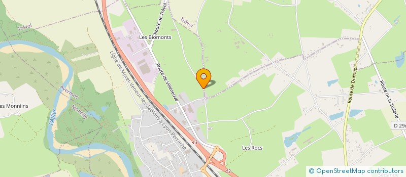 localisation de l'entreprise LE LYS  AVERMES