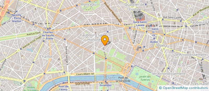 localisation de l'entreprise LE LYS BLEU  PARIS