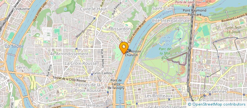 localisation de l'entreprise LE LYS DU JAPON  LYON