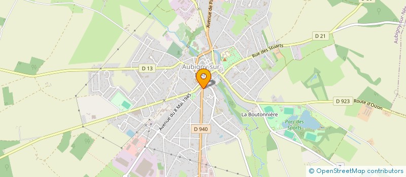 localisation de l'entreprise LE LYS ECOSSAIS  AUBIGNY-SUR-NERE