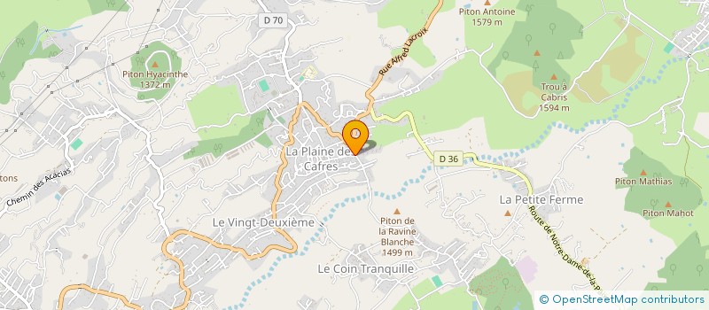 localisation de l'entreprise LE LYS ETOILE à LE TAMPON