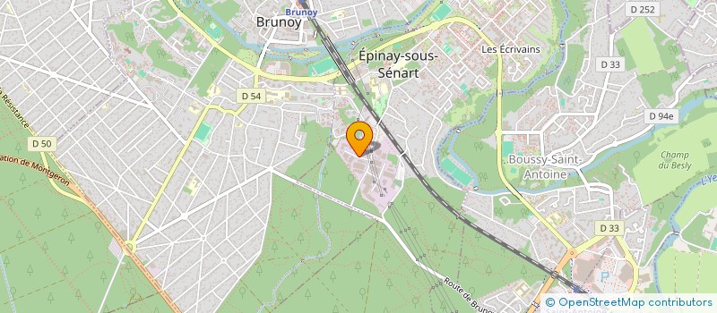 localisation de l'entreprise LE LYS IMPRESSIONS à EPINAY-SOUS-SENART