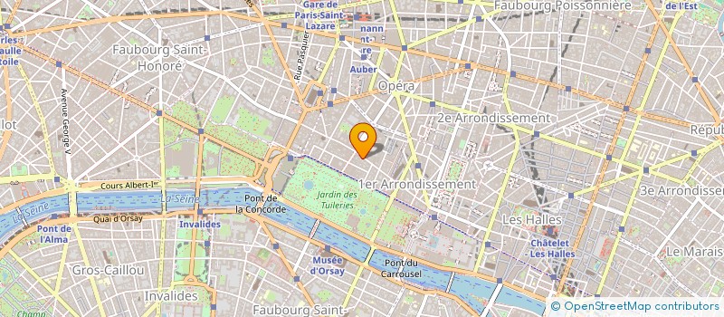 localisation de l'entreprise LE LYS ROUGE à PARIS