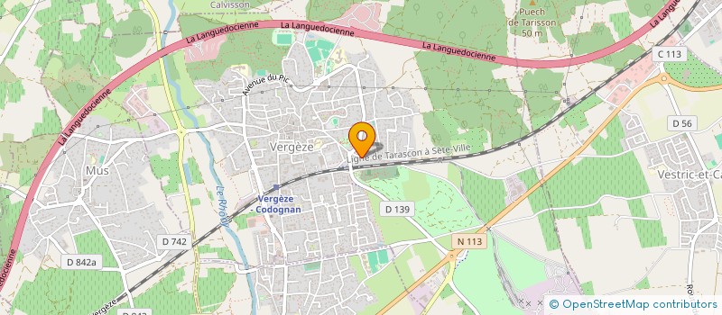 localisation de l'entreprise LE M DU MORA MORA à VERGEZE