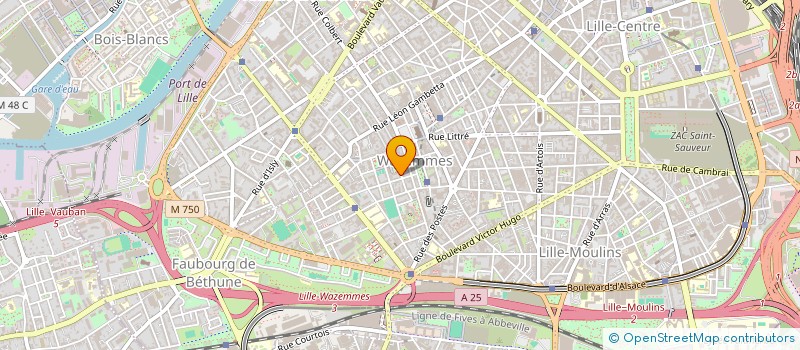 localisation de l'entreprise LE MA - LABORATOIRE D'EXPLORATION DU MONDE ET DES ALENTOURS à LILLE