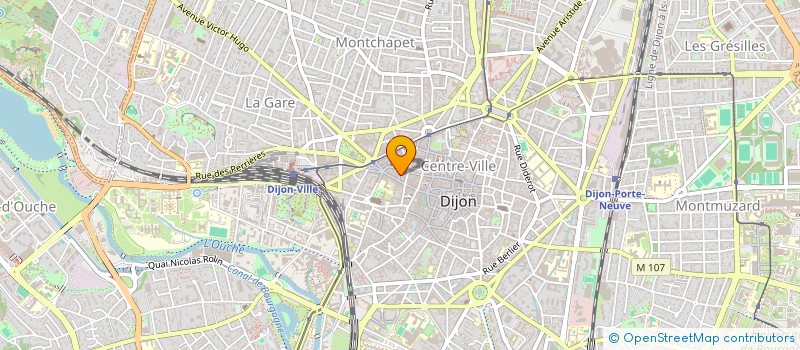 localisation de l'entreprise LE MABLY à DIJON