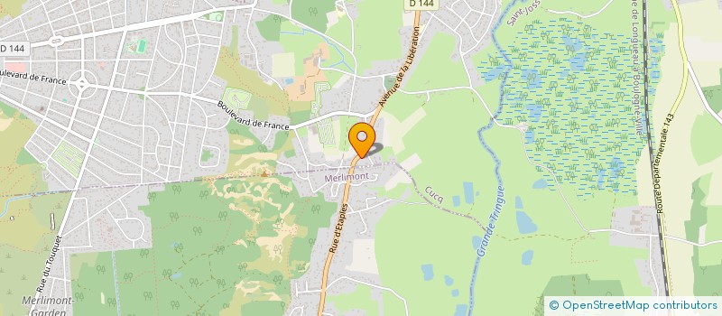 localisation de l'entreprise LE MACAN IMMO  CUCQ